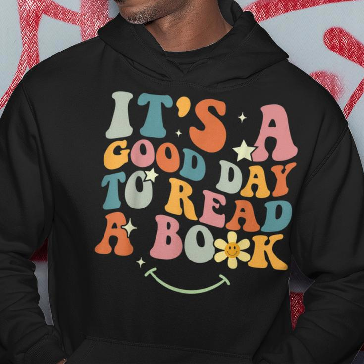 Its Good Day To Read Book Funny Library Reading Lovers Men Reading Funny Designs Funny Gifts Hoodie Unique Gifts