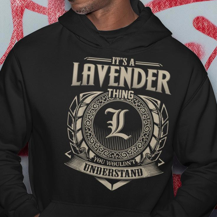 It's A Lavender Thing You Wouldn't Understand Name Vintage Hoodie Funny Gifts