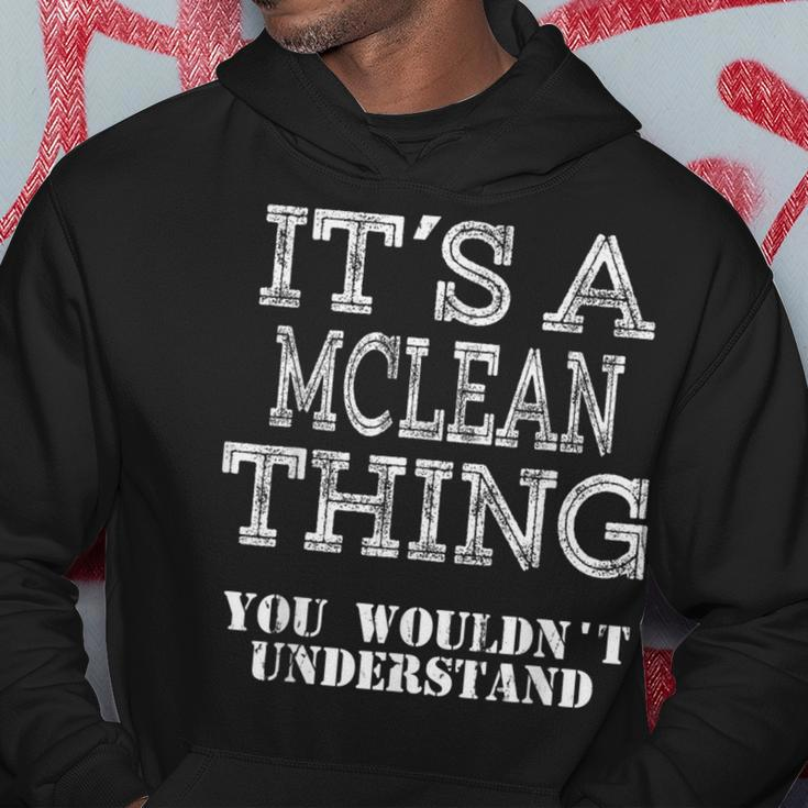 Its A Mclean Thing You Wouldnt Understand Matching Family Hoodie Funny Gifts