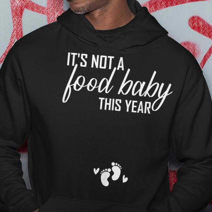 Its Not A Food Baby This Year Thanksgiving Pregnancy Hoodie Unique Gifts