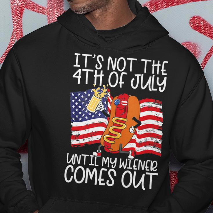 Its Not The 4Th Of July Until My Weiner Comes Out Graphic Hoodie Unique Gifts