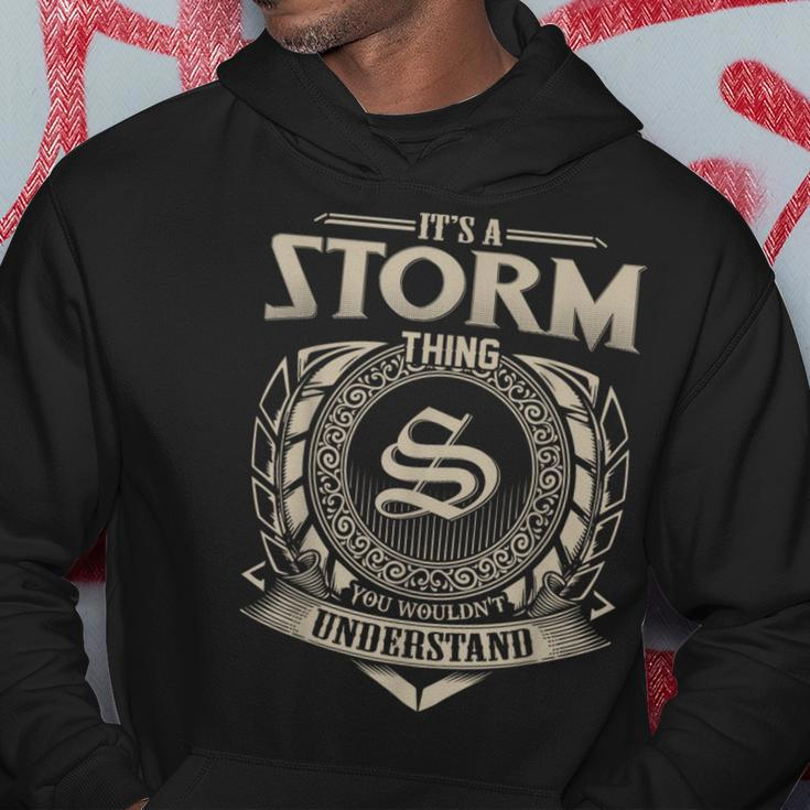 It's A Storm Thing You Wouldn't Understand Name Vintage Hoodie Funny Gifts