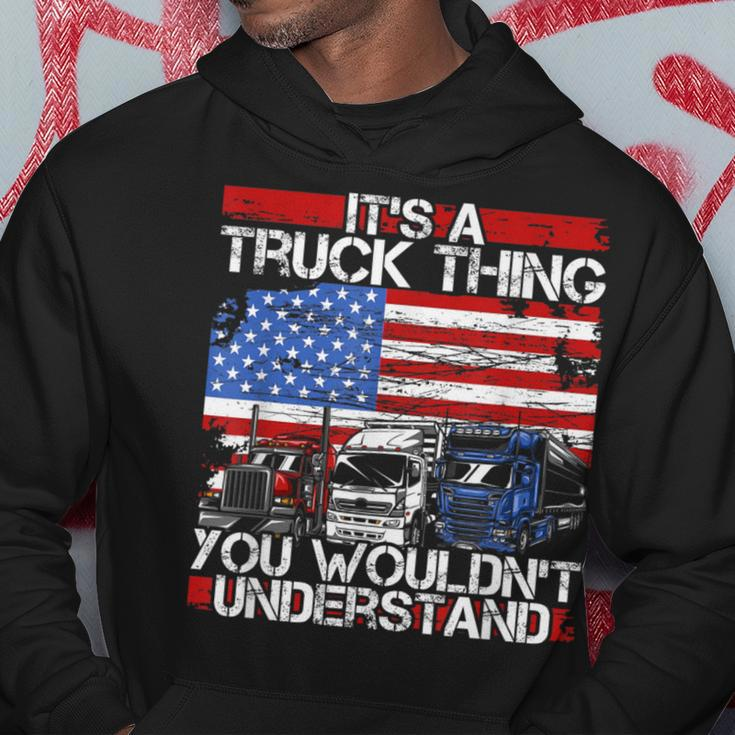 Its A Trucker Thing You Wouldnt Understand For Truck Driver Hoodie Funny Gifts