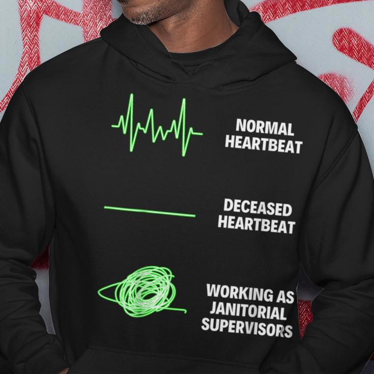 Janitorial Supervisors Job Profession Savvy Cleaner Worker Hoodie Unique Gifts