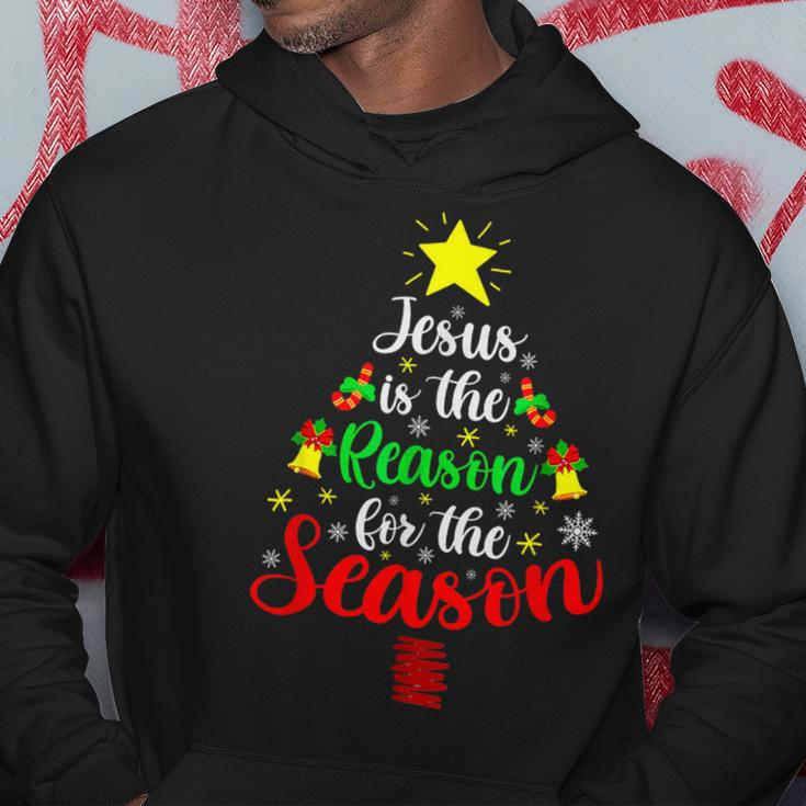 Jesus Is The Reason For The Season Christmas Family Matching Hoodie Funny Gifts