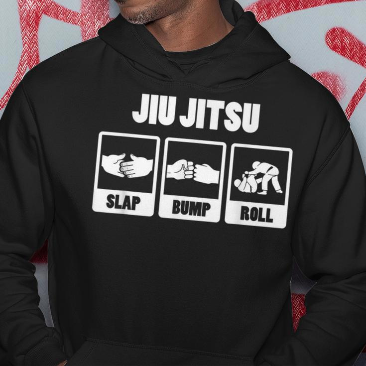 Jiu Jitsu Slap Bump Roll Brazilian Jiu Jitsu Hoodie Unique Gifts