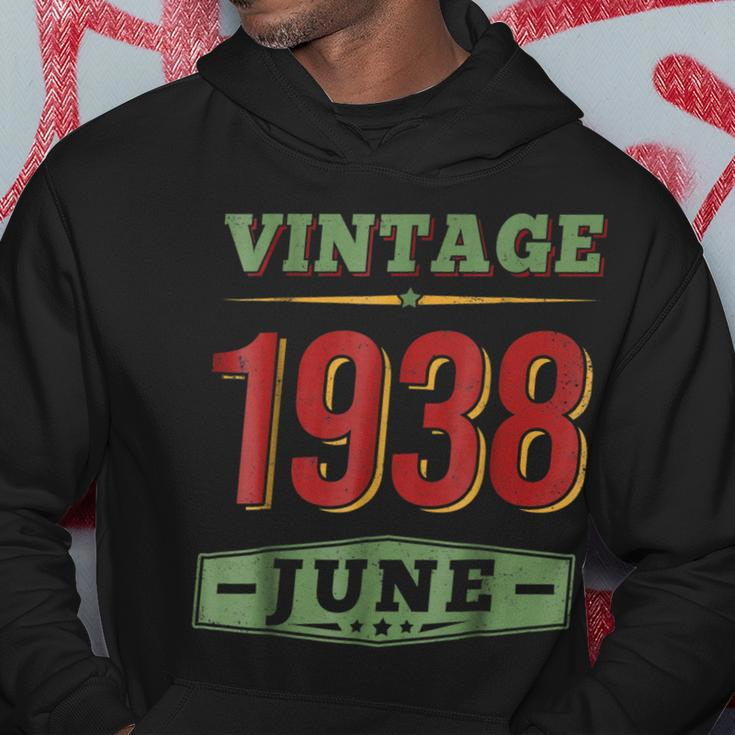 June 1938 80 Years Old 80Th Birthday Gifts Hoodie Unique Gifts