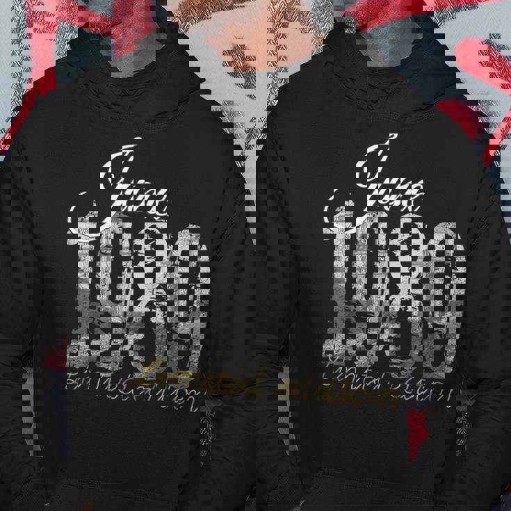 June 1989 30 Year Old 1989 30Th Birthday Gift Hoodie Unique Gifts