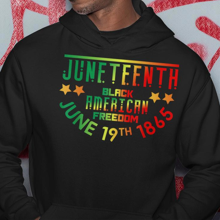 Junenth Black History American Freedom Hoodie Unique Gifts