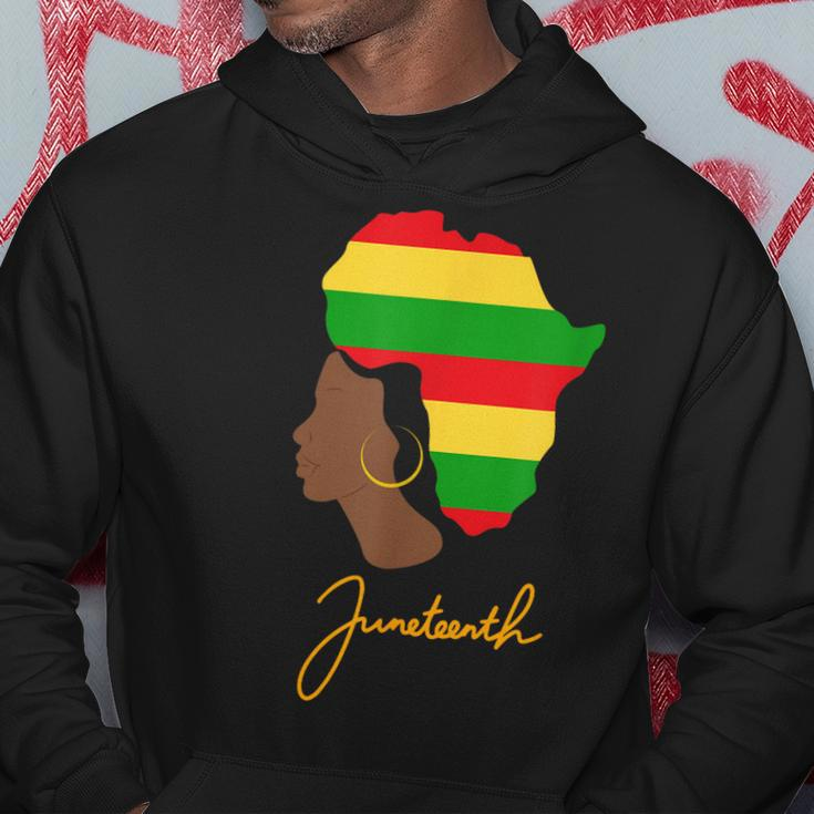 Junenth Celebrating Black Freedom 1865 - African American Hoodie Unique Gifts