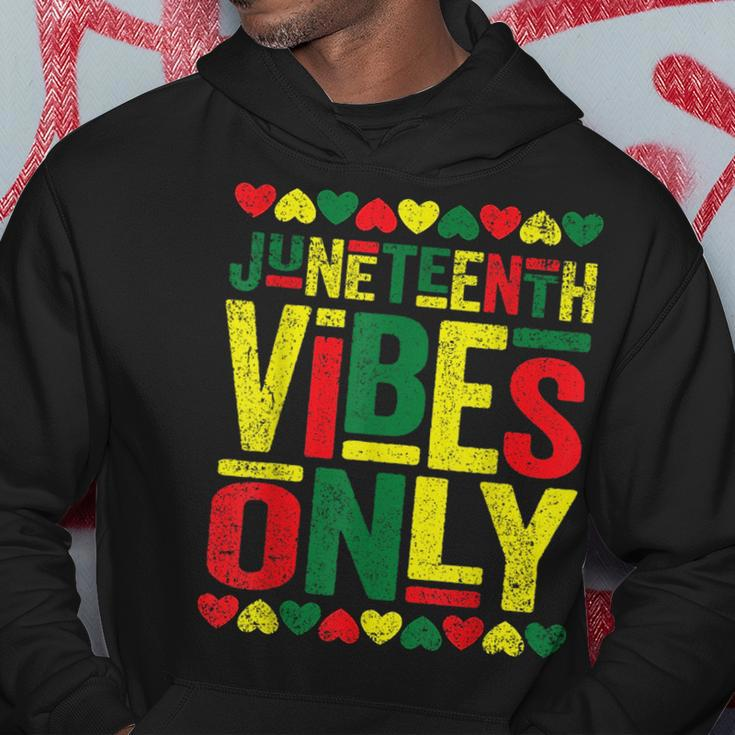 Junenth Cool Vibes Black History African American Hoodie Unique Gifts