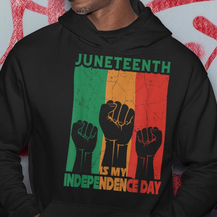 Junenth Is My Independence Day Black Queen King Cute Girl Hoodie Unique Gifts
