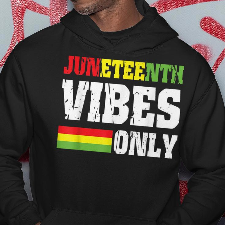 Junenth Vibes Only June 19 1865 Celebrate Black History Hoodie Unique Gifts
