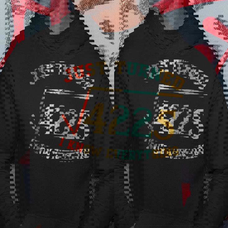 Just Turned Square Root Of 4225 65 Years Old Hoodie Unique Gifts Just Turned Square Root Of 4225 65 Years Old Hoodie Unique Gifts