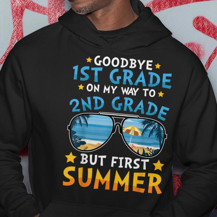 Kids Goodbye 1St Grade Graduation To 2Nd Grade Hello Summer Hoodie Unique Gifts