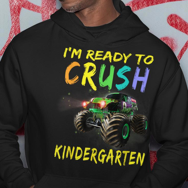 Kids Monster Truck Im Ready To Crush Kindergarten Hoodie Unique Gifts