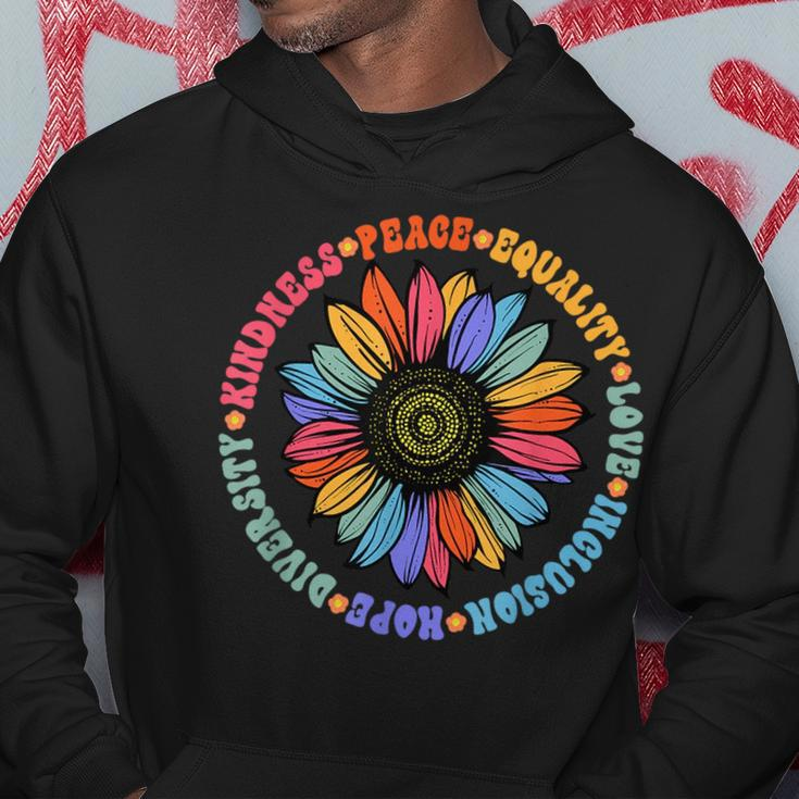 Kindness Peace Equality Love Hope Diversity Human Rights Hoodie Funny Gifts