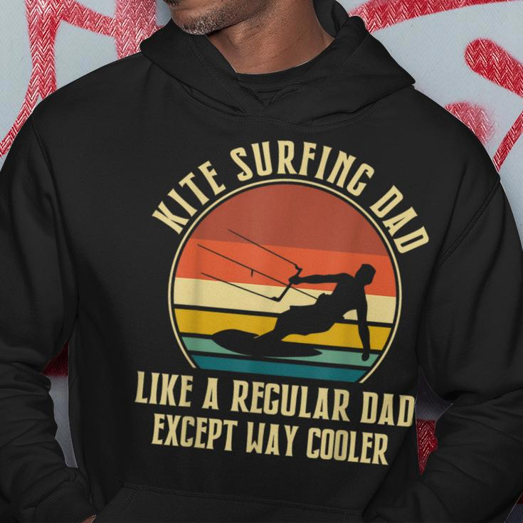 Kitesurfing Dad Like A Regular Dad Except Way Cooler Hoodie Funny Gifts