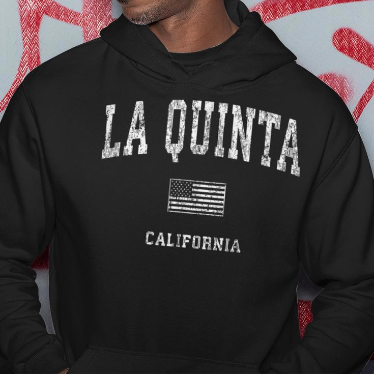 La Quinta California Ca Vintage American Flag Hoodie Unique Gifts