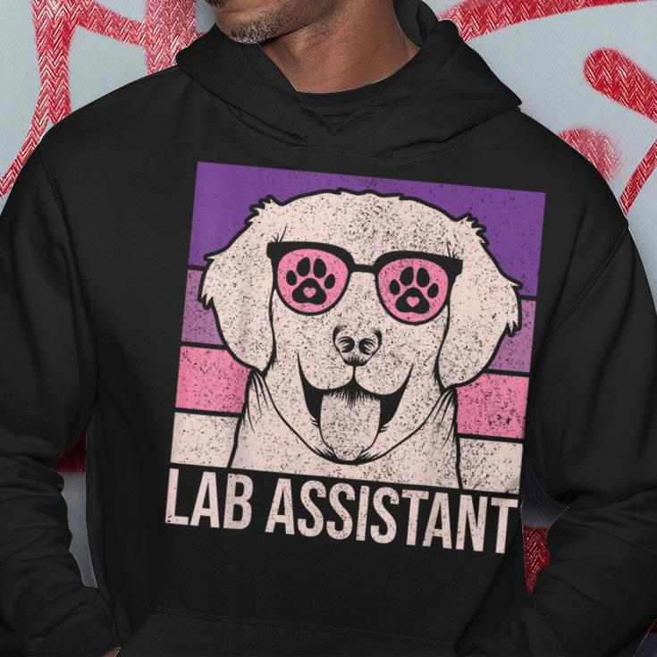 Lab Assistant Dog Lover Owner Pet Animal Labrador Retriever Hoodie Funny Gifts