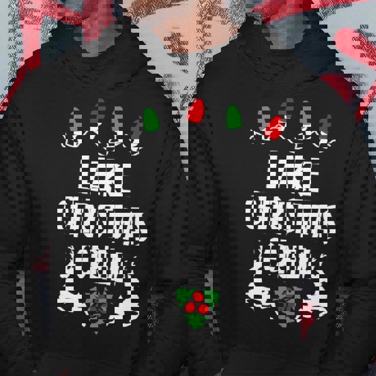 Lake Name Gift Christmas Crew Lake Hoodie Personalized Gifts