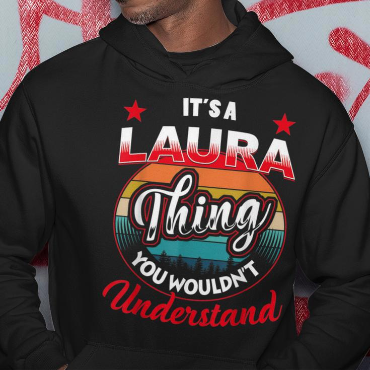 Laura Retro Name Its A Laura Thing Hoodie Unique Gifts