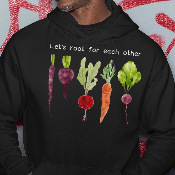 Lets Root For Each Other And Watch Each Other Grow Unisex Hoodie Unique Gifts