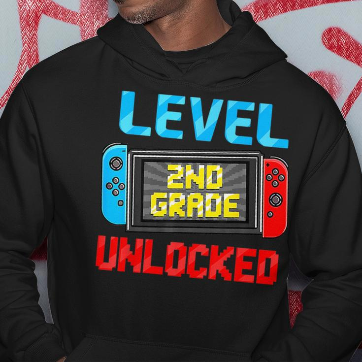 Level 2Nd Grade Unlocked Back To School First Day Boy Girl Hoodie Unique Gifts