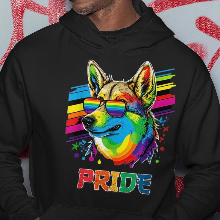Lgbt Lesbian Gay Pride Swedish Vallhund Dog Hoodie Unique Gifts