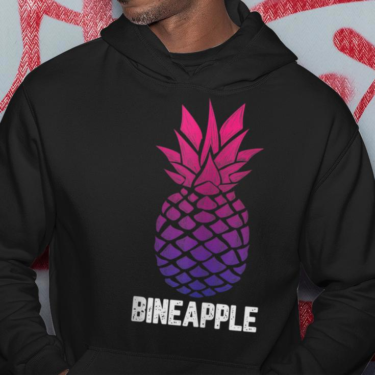 Lgbt-Q Bi-Sexual Pineapple Tropical Summer Cool Pride Gifts Hoodie Unique Gifts