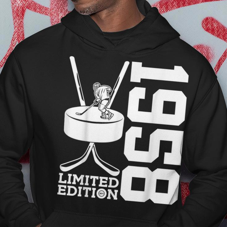 Limited Edition 1958 Ice Hockey 65Th Birthday Hoodie Unique Gifts