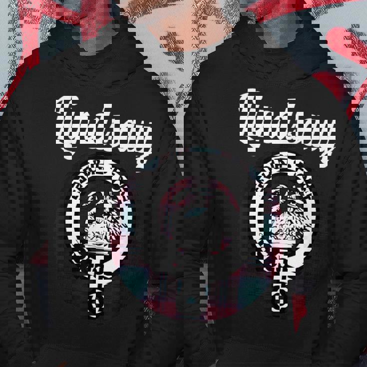 Lindsay Clan Scottish Name Coat Of Arms Tartan Hoodie Unique Gifts