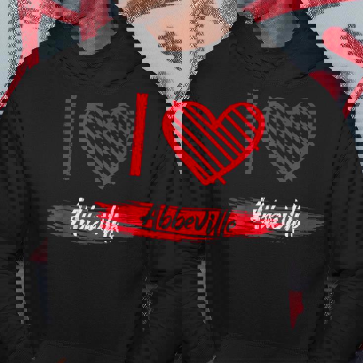 I Love Abbeville I Heart Abbeville Hoodie Unique Gifts