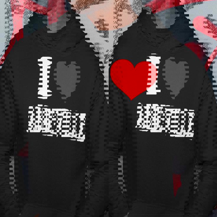 I Love Abbeville Hoodie Unique Gifts