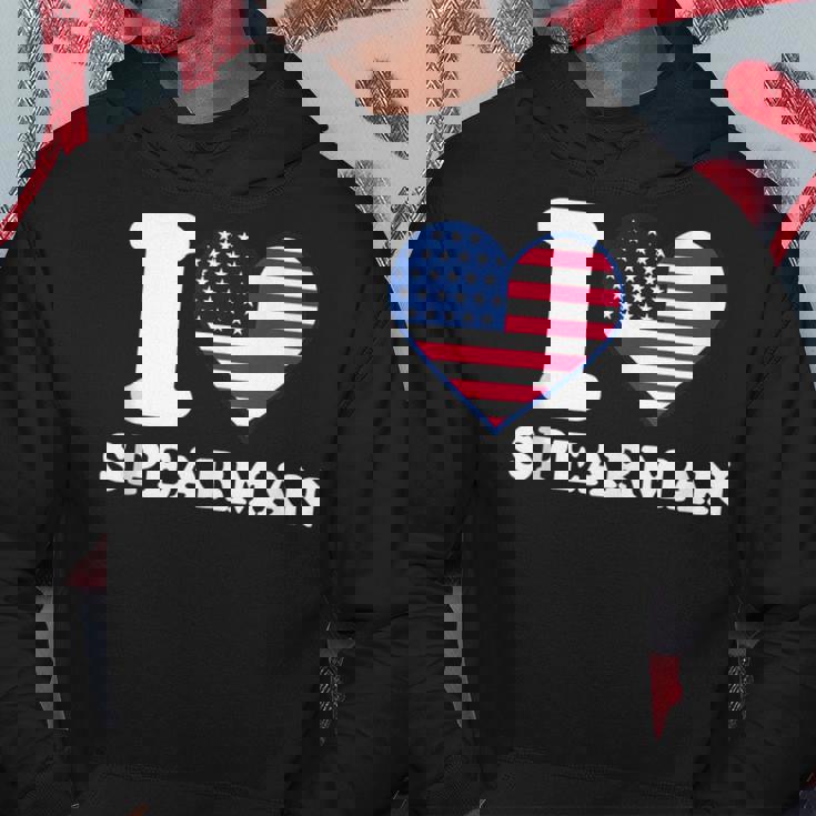 I Love Spearman I Heart Spearman Hoodie Unique Gifts