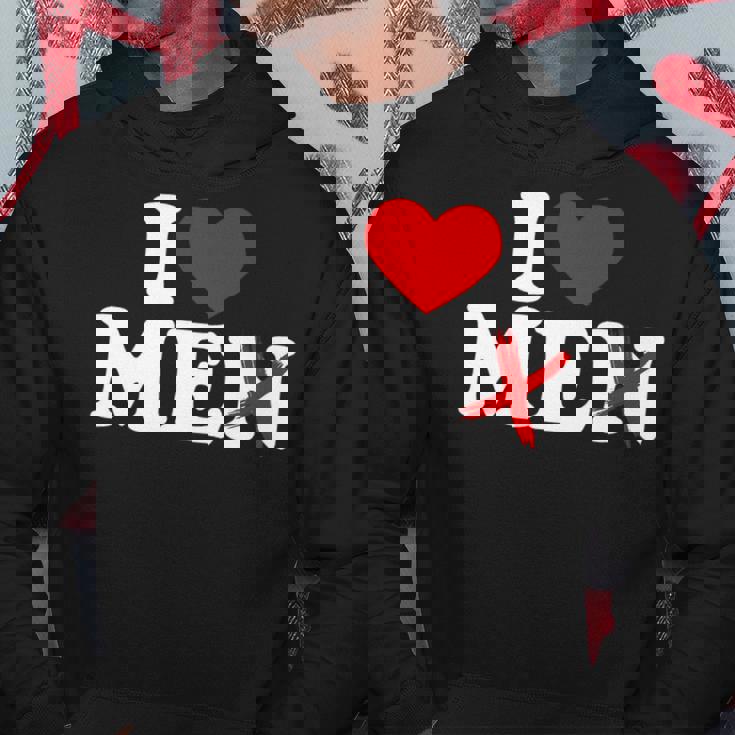 I Love Without The N Heart With N Crossed Out Hoodie Unique Gifts