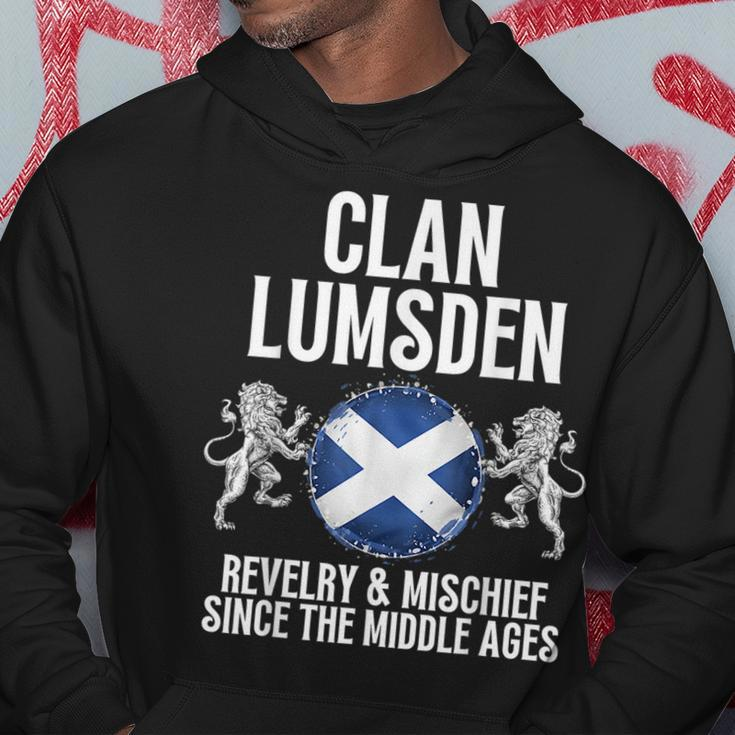 Lumsden Clan Scottish Family Name Scotland Heraldry Hoodie Unique Gifts