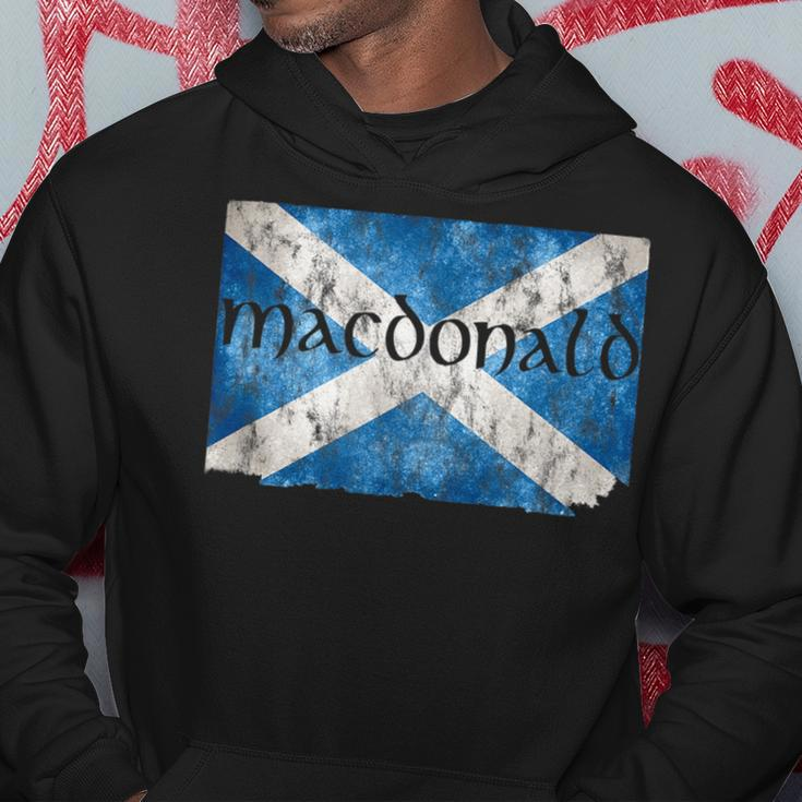 Macdonald Scottish Clan Name Scotland Flag Hoodie Unique Gifts