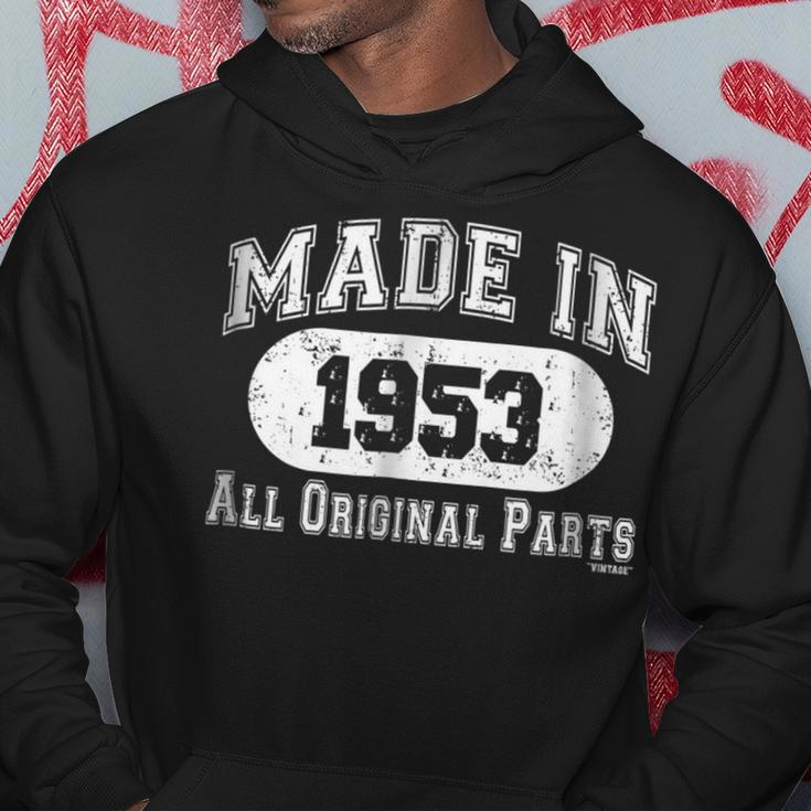 Made In 1953 All Original Parts Funny Birthday W Hoodie Unique Gifts