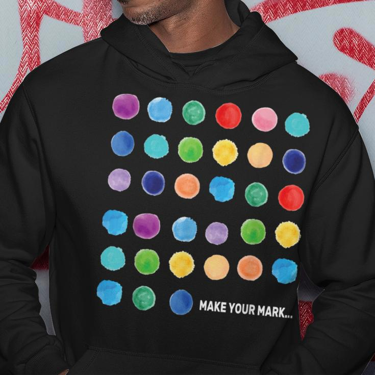 Make Your Mark Colorful Dots International Dot Day Hoodie Unique Gifts