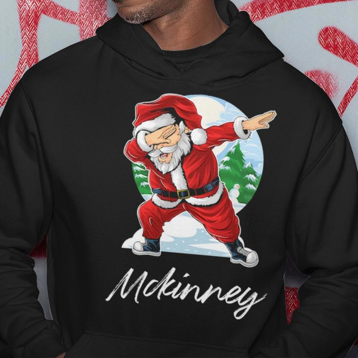 Mckinney Name Gift Santa Mckinney Hoodie Funny Gifts