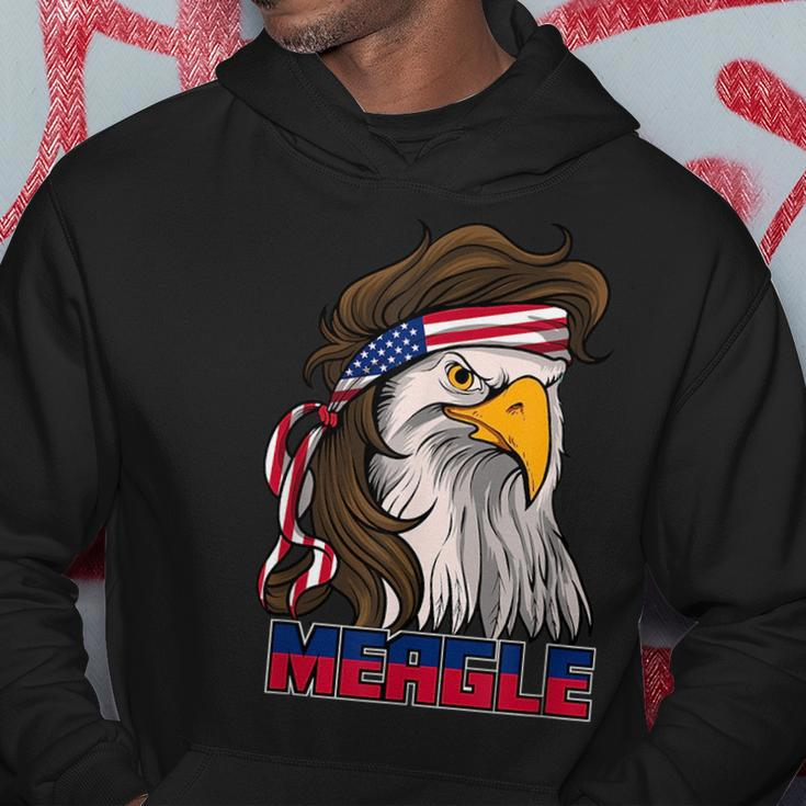Meagle American Eagle - Funny Redneck Mullet Pride Hoodie Unique Gifts