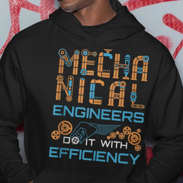 Mechanical Engineer Engineering Efficiency Quote Hoodie Unique Gifts