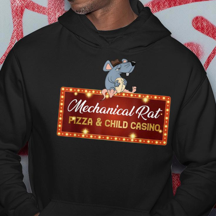 Mechanical Rat Pizza And Child Casino Hoodie Unique Gifts