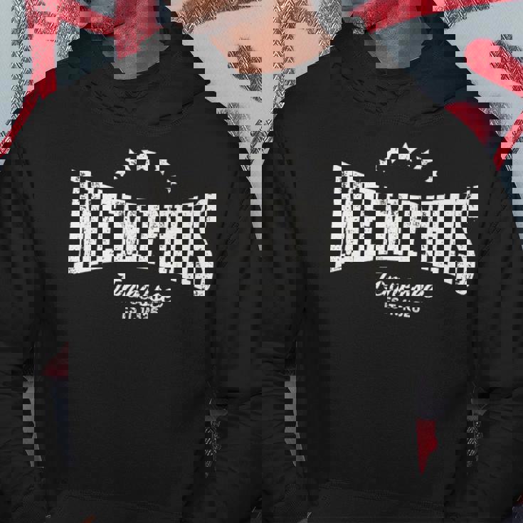 Memphis Tn Distressed Retro Vintage Home City Pride Hoodie Unique Gifts