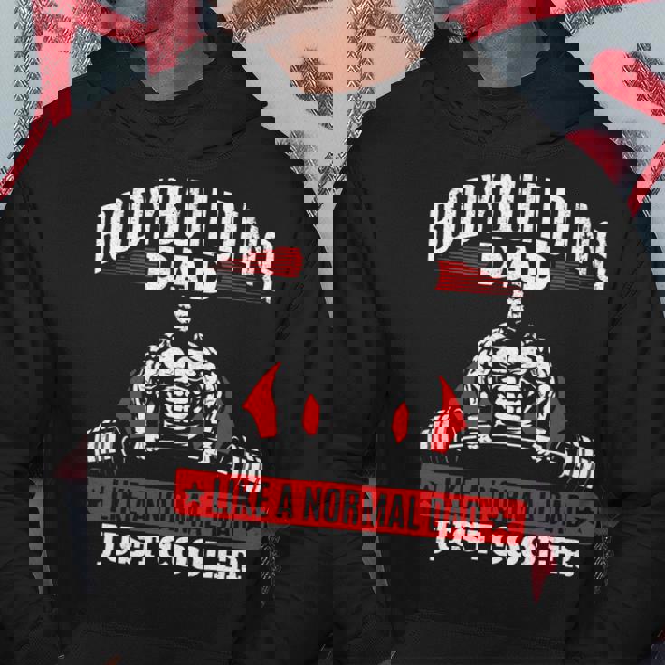 Mens Gym Bodybuilding Fitness Training Weightlifting Dad Hoodie Unique Gifts