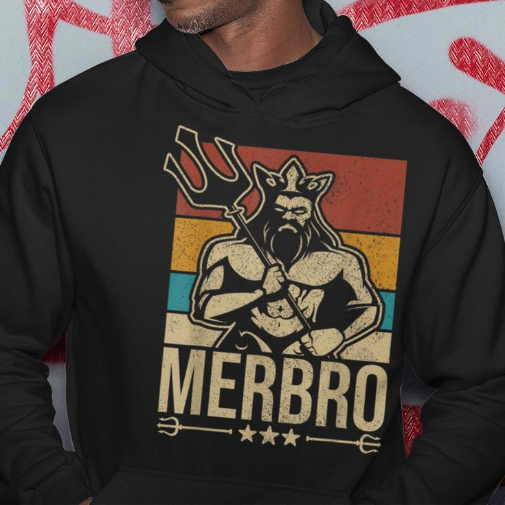 Merbro Brother Mermaid Bro Birthday Costume Party Outfit Hoodie Unique Gifts