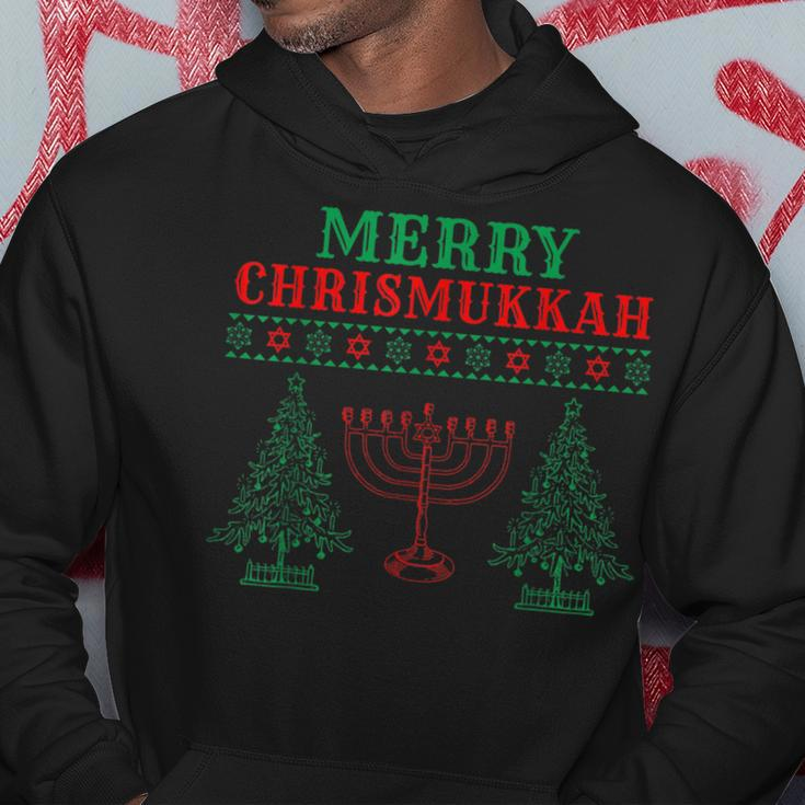Merry Chrismukkah Ugly Christmas Sweater Hoodie Unique Gifts