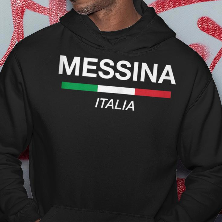 Messina Italian Name Italy Flag Italia Family Surname Hoodie Unique Gifts