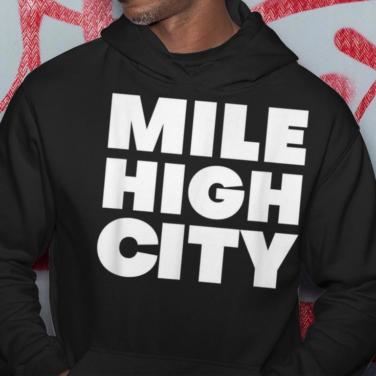 Mile High City - Denver Colorado - 5280 Miles High Hoodie Unique Gifts